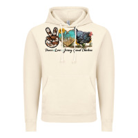 Vintage Artic Peace Love Jersey Giant Chicken Vintage Hoodie - LillyAllenDesigns