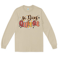 Mushroom si dios quiere Long Sleeve Tee - MaliasSmallBusiness
