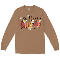 Toasted Coconut si dios quiere Long Sleeve Tee - MaliasSmallBusiness