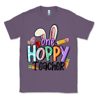 Lavender one hoppy teacher Classic Tee - MaliasSmallBusiness