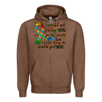 Chestnut autism awareness Zipper Hoodie - Artiststas