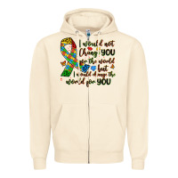 Sandshell autism awareness Zipper Hoodie - Artiststas