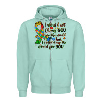 Seafoam autism awareness Zipper Hoodie - Artiststas