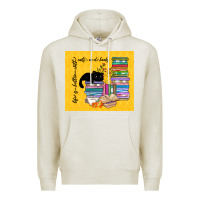 Oatmeal Heather life is better with cats and books Premium Hoodie - TumblerDesignByShophia