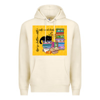 Life Is Better With Cats And Books Premium Hoodie | Teevron