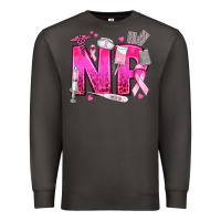 Smoke breast cancer np nurse practitioner Premium Sweatshirt - texasbilliewilder