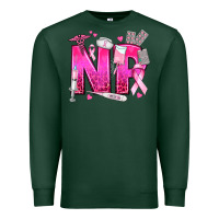 Sports Green breast cancer np nurse practitioner Premium Sweatshirt - texasbilliewilder