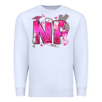 Breast Cancer Np Nurse Practitioner Premium Sweatshirt | Teevron