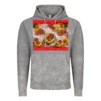 Cloud Rock ladybug sunflower Vintage Hoodie - BarkalooDesign