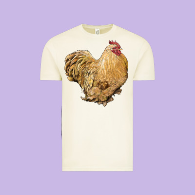 Cochin Rooster Vintage Tee Designed By Lillyallendesigns
