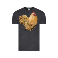 Vintage Black cochin rooster Vintage Tee - LillyAllenDesigns