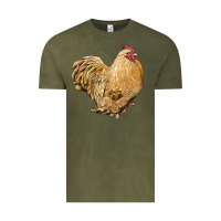 Vintage Olive cochin rooster Vintage Tee - LillyAllenDesigns