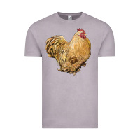 Vintage Zinc cochin rooster Vintage Tee - LillyAllenDesigns