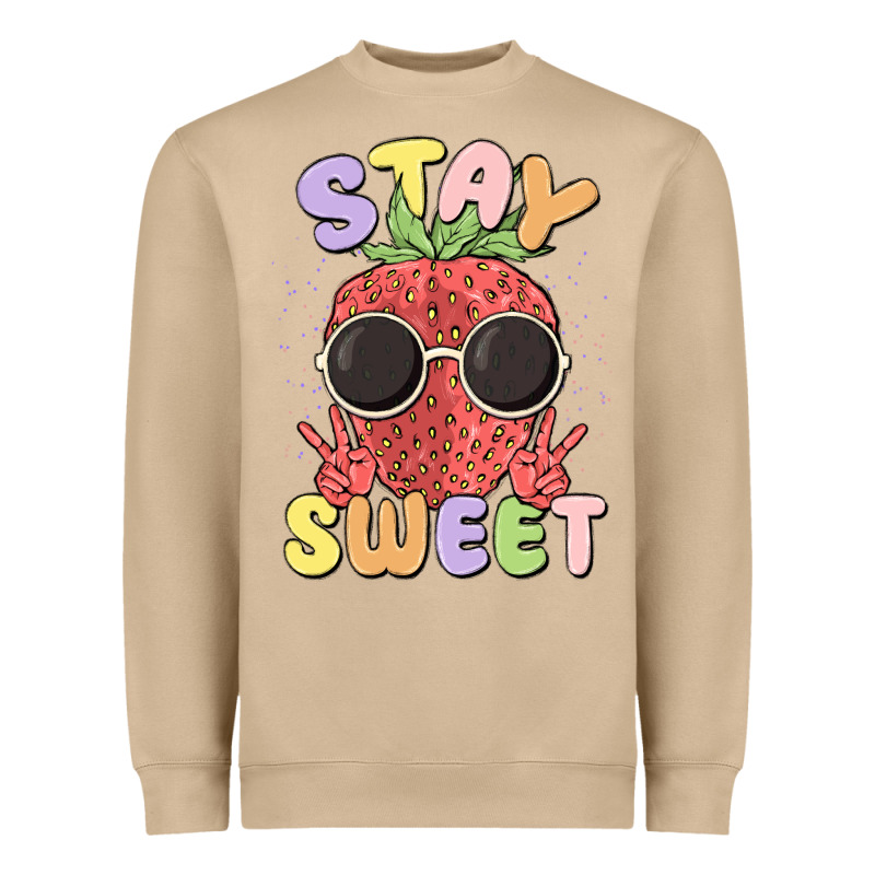 Stay Sweet Heavyweight Sweatshirt by MaliasSmallBusiness | Teevron