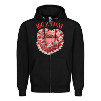 Black 100 that bitch Zipper Hoodie - Artiststas
