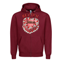 Burgundy 100 that bitch Zipper Hoodie - Artiststas