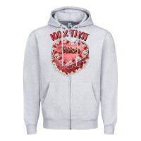 Heather Grey 100 that bitch Zipper Hoodie - Artiststas