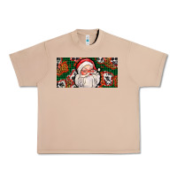 Burro christmas with santa Urban Heavy Tee - AdoDesignShop