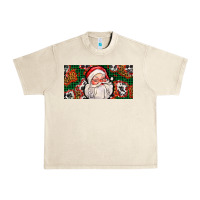 Sandshell christmas with santa Urban Heavy Tee - AdoDesignShop