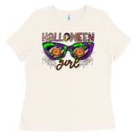 Bone halloween girl Ladies Tee - CowhideDigitalArt