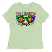 Matcha halloween girl Ladies Tee - CowhideDigitalArt