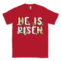 Red he is risen Classic Tee - MaliasSmallBusiness