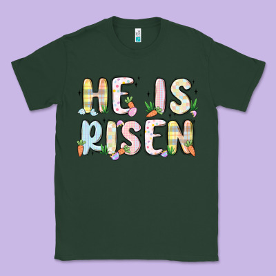 He Is Risen Classic Tee Designed By Maliassmallbusiness