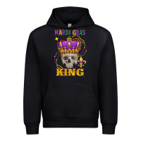 Black Skull Mardi Gras king Urban Hoodie - FaDigitalArtStudio