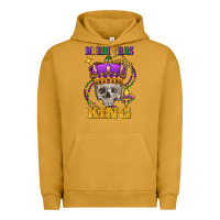Skull Mardi Gras King Urban Hoodie | Teevron