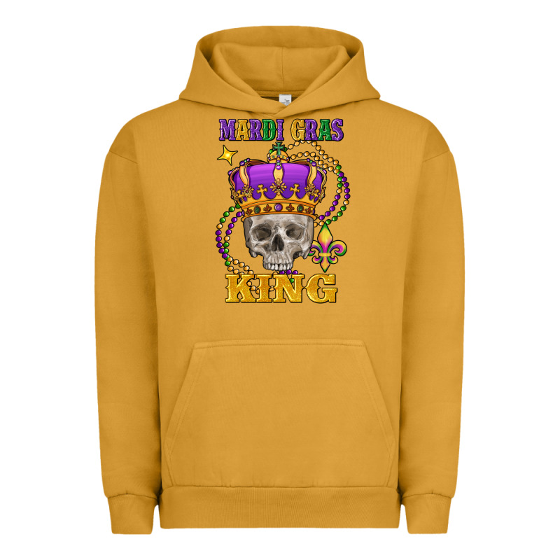 Skull Mardi Gras King Urban Hoodie by FaDigitalArtStudio | Teevron
