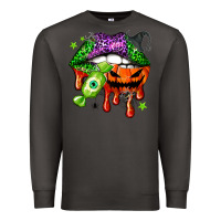 Smoke Halloween lips Premium Sweatshirt - NancyCooperArtShop