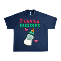 Navy Drinking Buddies Urban Heavy Tee - Jasminsmagicworld