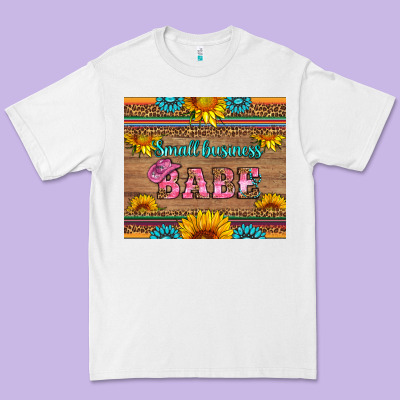 Small Business Babe Premium Tee Designed By Hra Design Shop