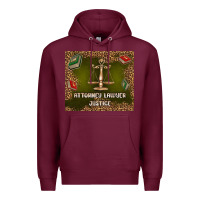 Burgundy attorney lawyer justice Premium Hoodie - TumblerDesignByShophia