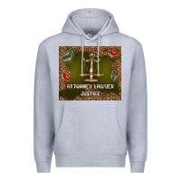 Heather Grey attorney lawyer justice Premium Hoodie - TumblerDesignByShophia