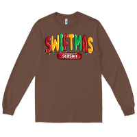 Chestnut swiftmas season Long Sleeve Tee - MaliasSmallBusiness