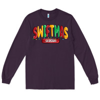 Plum swiftmas season Long Sleeve Tee - MaliasSmallBusiness