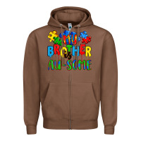 Chestnut my brother is au some a Zipper Hoodie - Artiststas