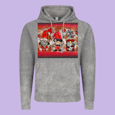 Ladybug Gnomies Vintage Hoodie Designed By Barkaloodesign