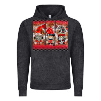 Vintage Black ladybug gnomies Vintage Hoodie - BarkalooDesign