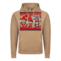 Vintage Coffee ladybug gnomies Vintage Hoodie - BarkalooDesign