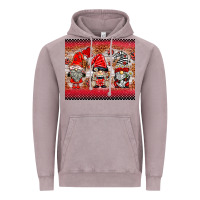 Vintage Zinc ladybug gnomies Vintage Hoodie - BarkalooDesign