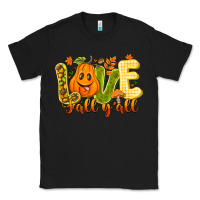 Black Love Fall Y'all Classic Tee - CowhideDigitalArt