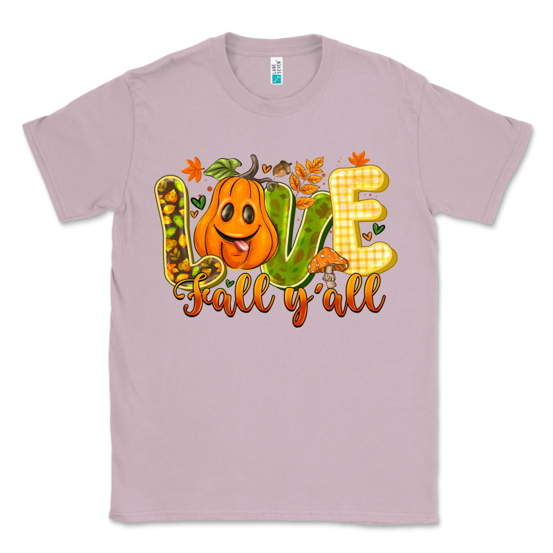 Love Fall Y'all Classic Tee by CowhideDigitalArt | Teevron