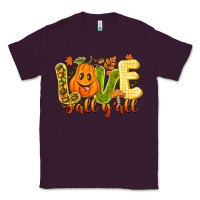 Plum Love Fall Y'all Classic Tee - CowhideDigitalArt