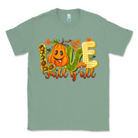 Sage Love Fall Y'all Classic Tee - CowhideDigitalArt