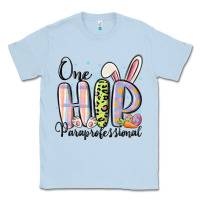 Dusty Blue one hip paraprofessional Classic Tee - MaliasSmallBusiness