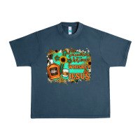 Midnight Navy Somewhere Between Whiskey and Jesus Urban Heavy Tee - Jasminsmagicworld