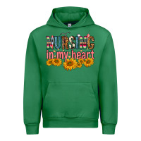 Emerald Nursing In My Heart Urban Hoodie - FaDigitalArtStudio