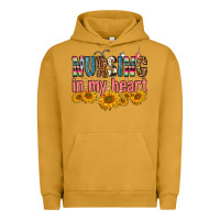 Pigment Peanut Butter Nursing In My Heart Urban Hoodie - FaDigitalArtStudio